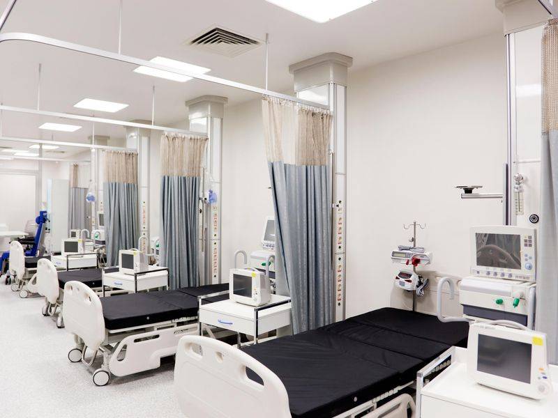 干货l 医疗空间设计 不止有白吊顶 蓝被单_病房