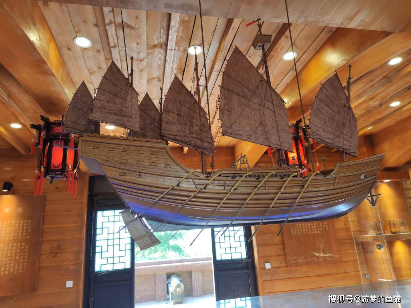 开封万岁山公园宋朝海船景点是丝绸之路博物馆