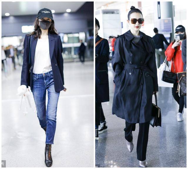 香奈儿时髦依旧！王鸥穿一身香赶飞机却显土气周迅穿4万7香奈儿干农活