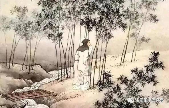 [元]王冕《墨萱图·其一》灿灿萱草花,罗生北堂下.