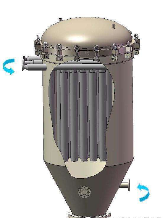 模具数控工艺夹具本文以自行开发50m3/h处理量全自动清洗过滤器为基础