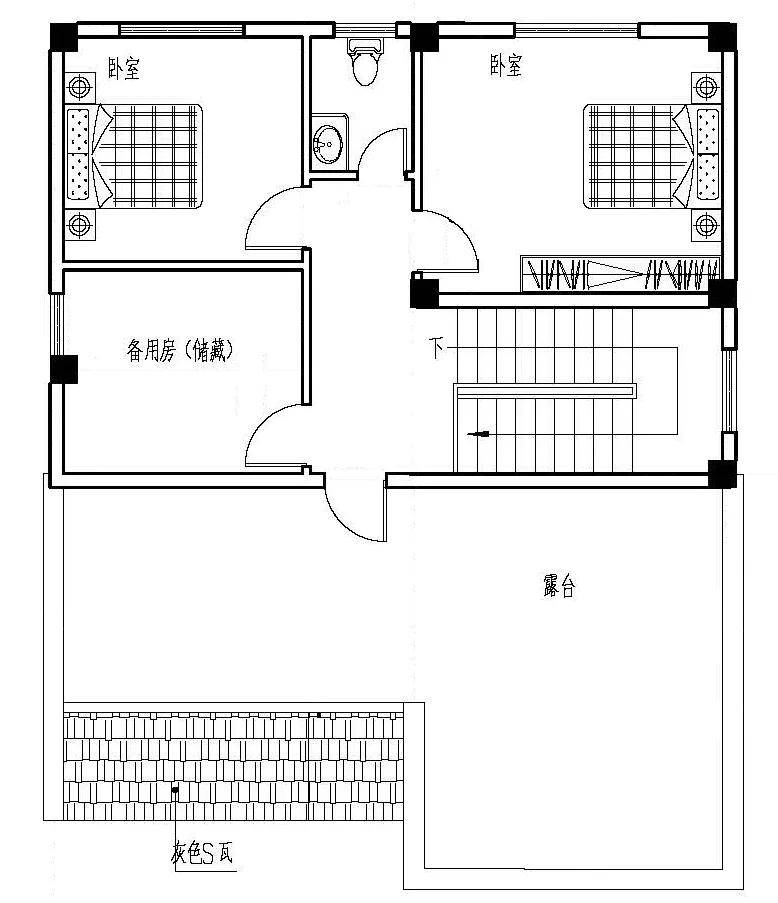 面宽8米也能建豪宅!5款自建别墅美得移不开眼_进深