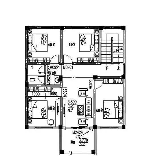 面宽8米也能建豪宅!5款自建别墅美得移不开眼_进深