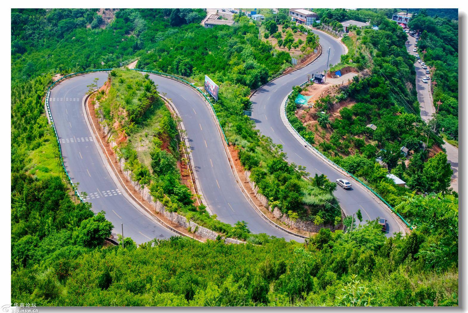 原创西安最美的盘山公路骊山大道