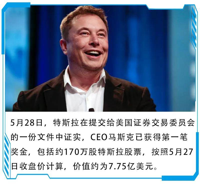 每周辣评｜马斯克天价奖金到账，价值7.7亿美元，酸吗？