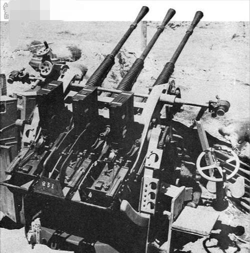 日本二战海军主力武器之96式25mm高炮