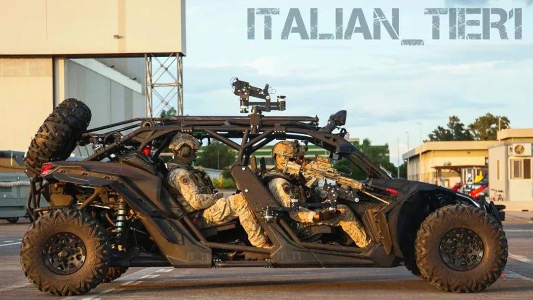 意大利新型特种战术突击车,外形科幻,还可快速变形