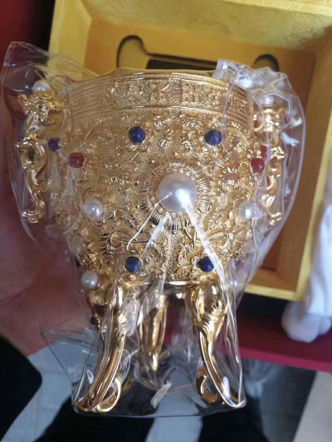 规格|王树文国宝《金瓯永固杯》