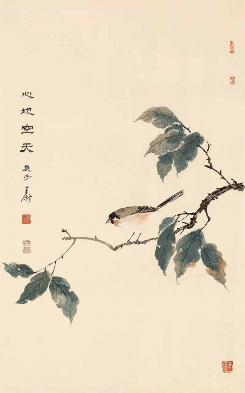 敬古为上·至简至纯—观王尉没骨花鸟画有感