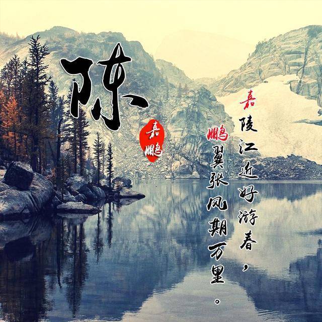 你的微信头像该换了,超美的中国风山水姓氏头像,不负画中美景!