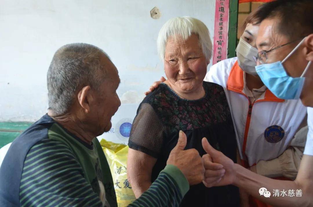 下乡送温暖，清水慈善为瓦房店市三台乡送爱心物资