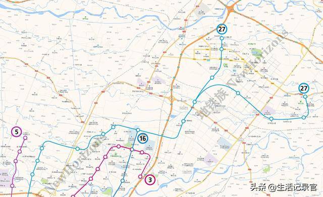 成都市轨道交通(2019-2035)最新规划之地铁27号线最全