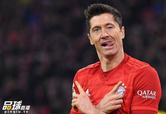 德甲只两人不止1赛季进球超30 莱万