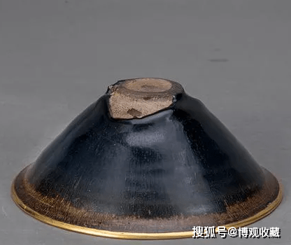 北宋 建窑 金蓝兔毫盏 丽水市处州青瓷博物馆藏