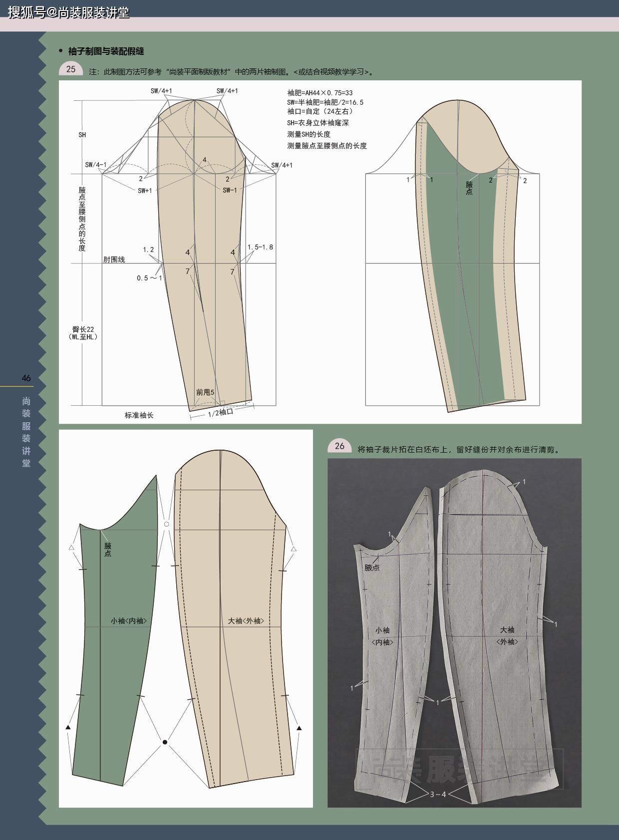 服装制版培训教程 通天省西服外套立体裁剪