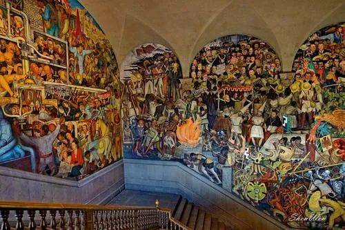 西方艺术介绍——墨西哥的"壁画三杰"