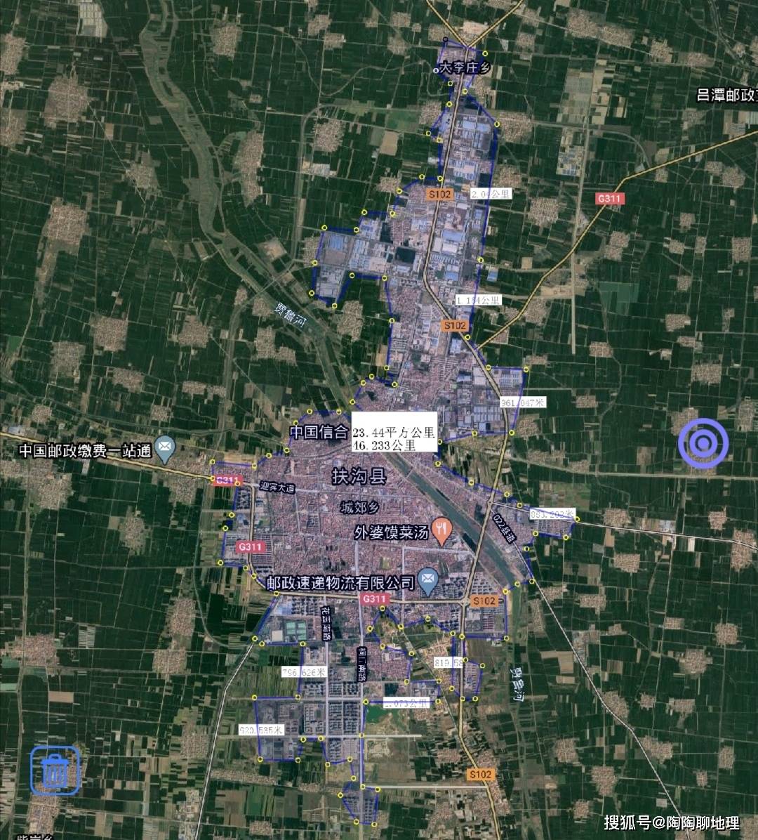 周口市建成区面积排名,川汇区最大,西华县最小,来了解