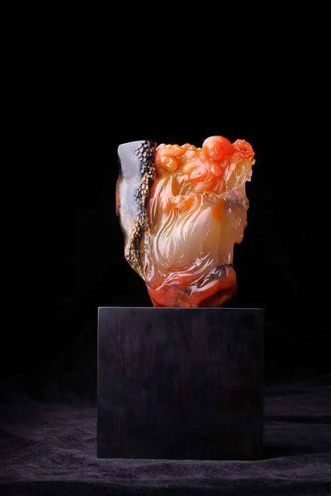 浅浮雕——《贵妃醉酒》|中国工艺美术大师林飞 宝库匠心馆藏