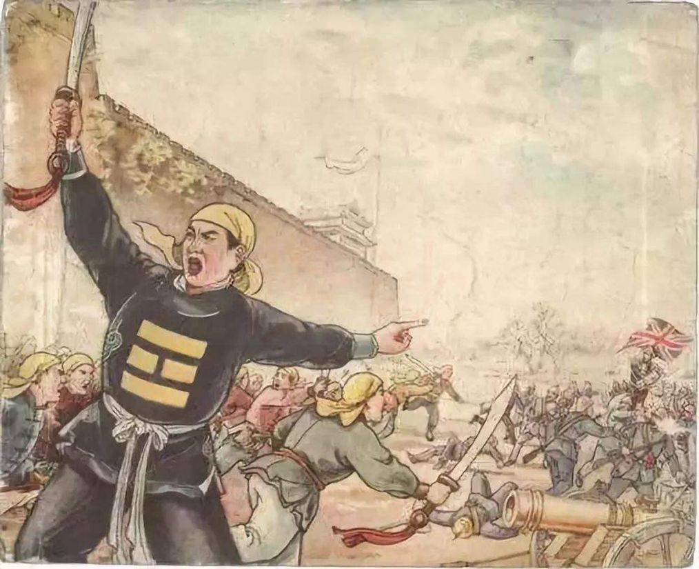 原创清朝把武器给八国联军却不给义和团1900年6月10日西摩尔部队出发