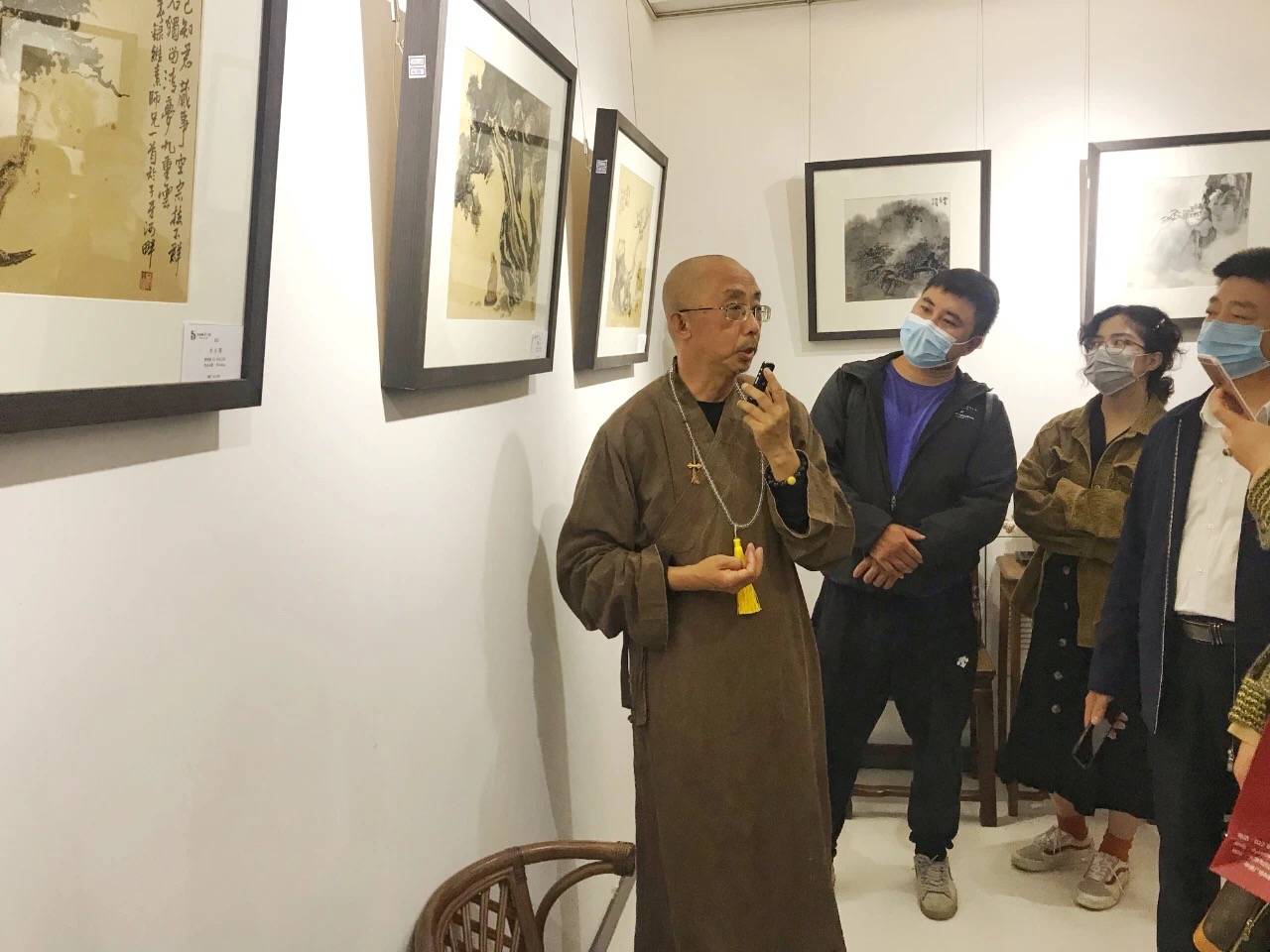 释明鉴庚子年津沽画展在天津开展_手机搜狐网