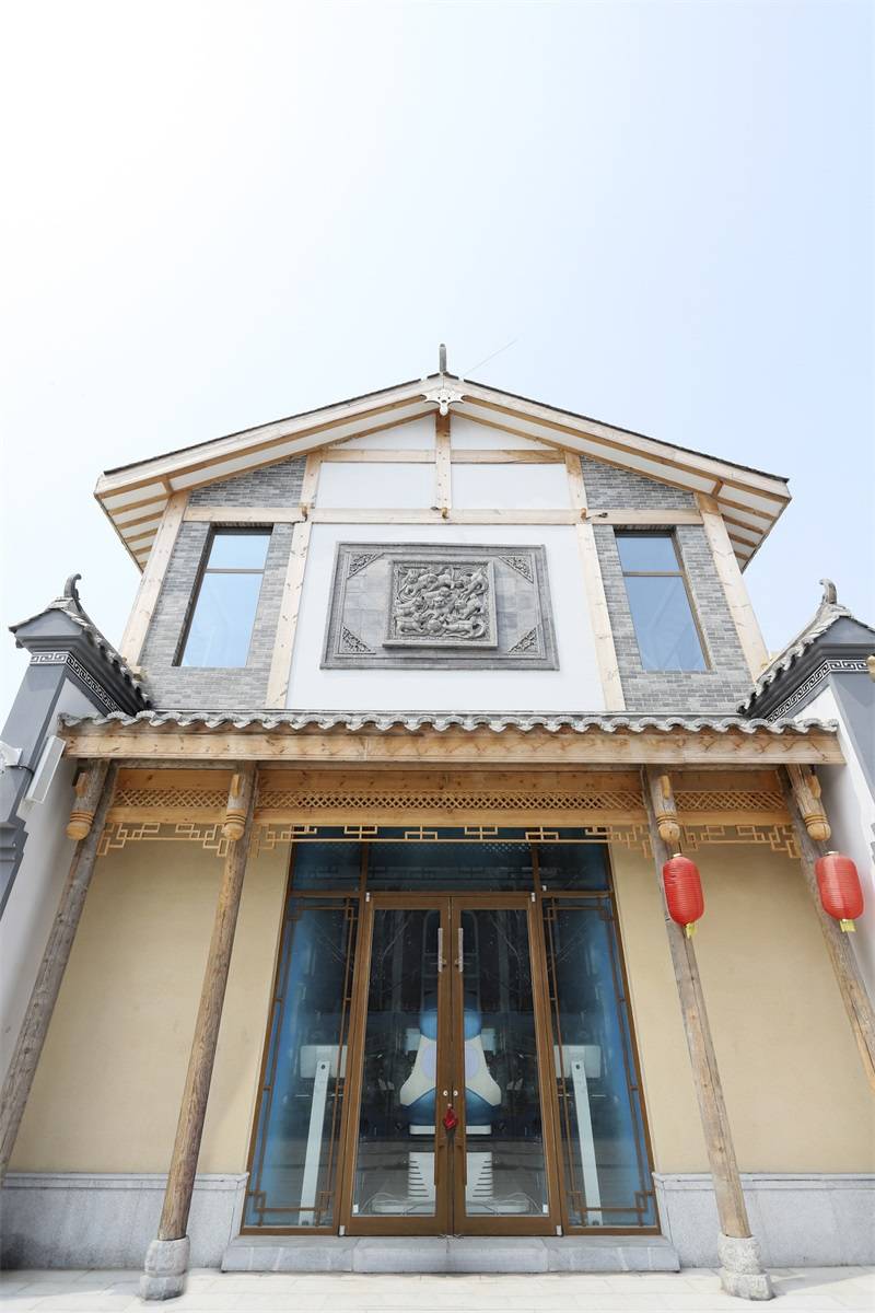 中式唐语仿古砖雕建筑古镇古街案例