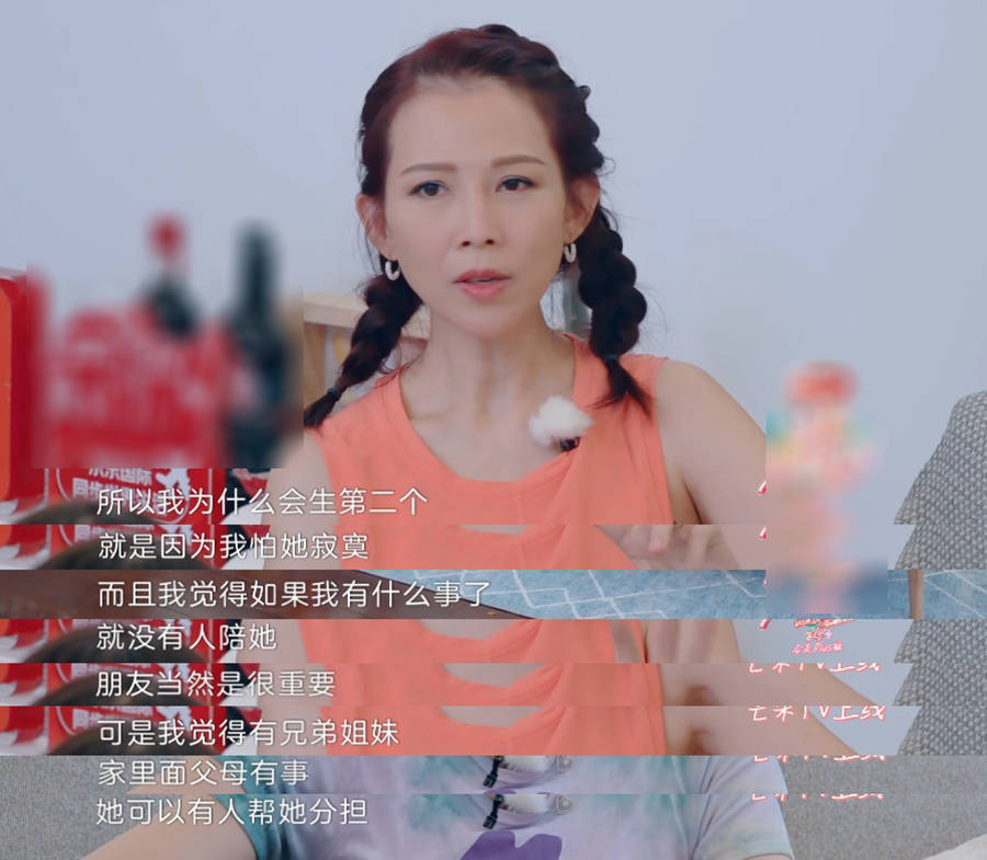 原创蔡少芬曝生二胎女儿原因，劝郎朗妻子最少生两个，吉娜回应太干脆