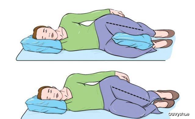 如果你经常一个方向侧卧睡觉,受力点太过于集中,可能会引起一侧的肌肉