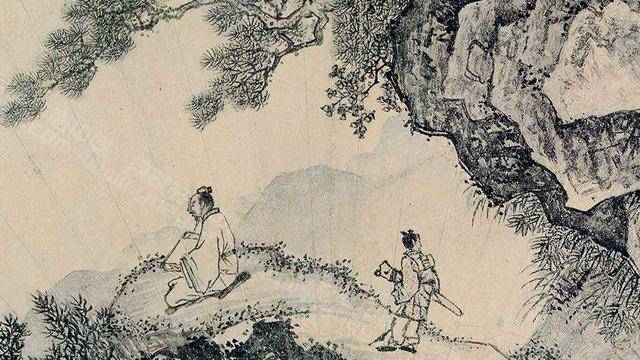 明代 古画 呉偉 (1459-1508)銘 江夏 山水画 画帖 中国 唐物 唐画