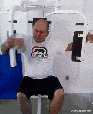 搞笑gif-姑娘,你就别玩了,你家狗看着就很懒!