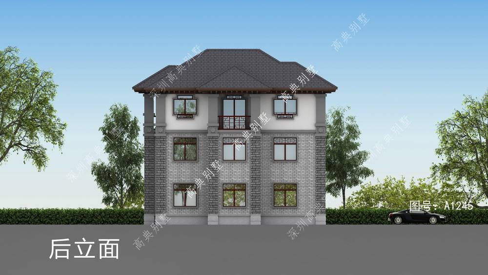 新中式别墅,隆重登上新农村建房舞台