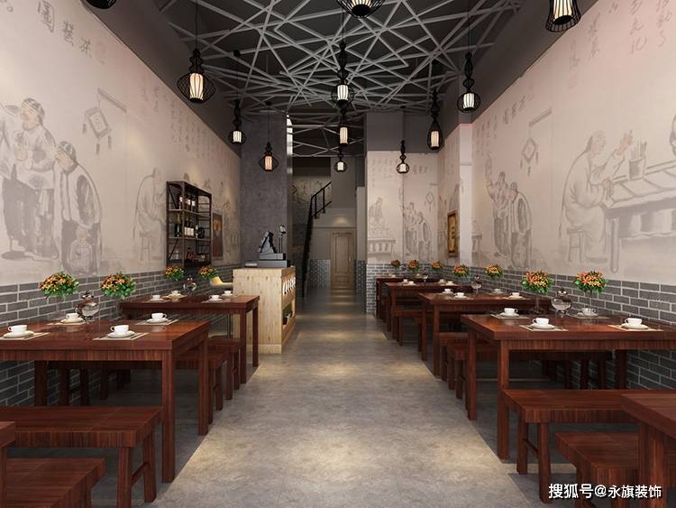 郑州快餐厅装修—快餐厅设计的风格如何选择