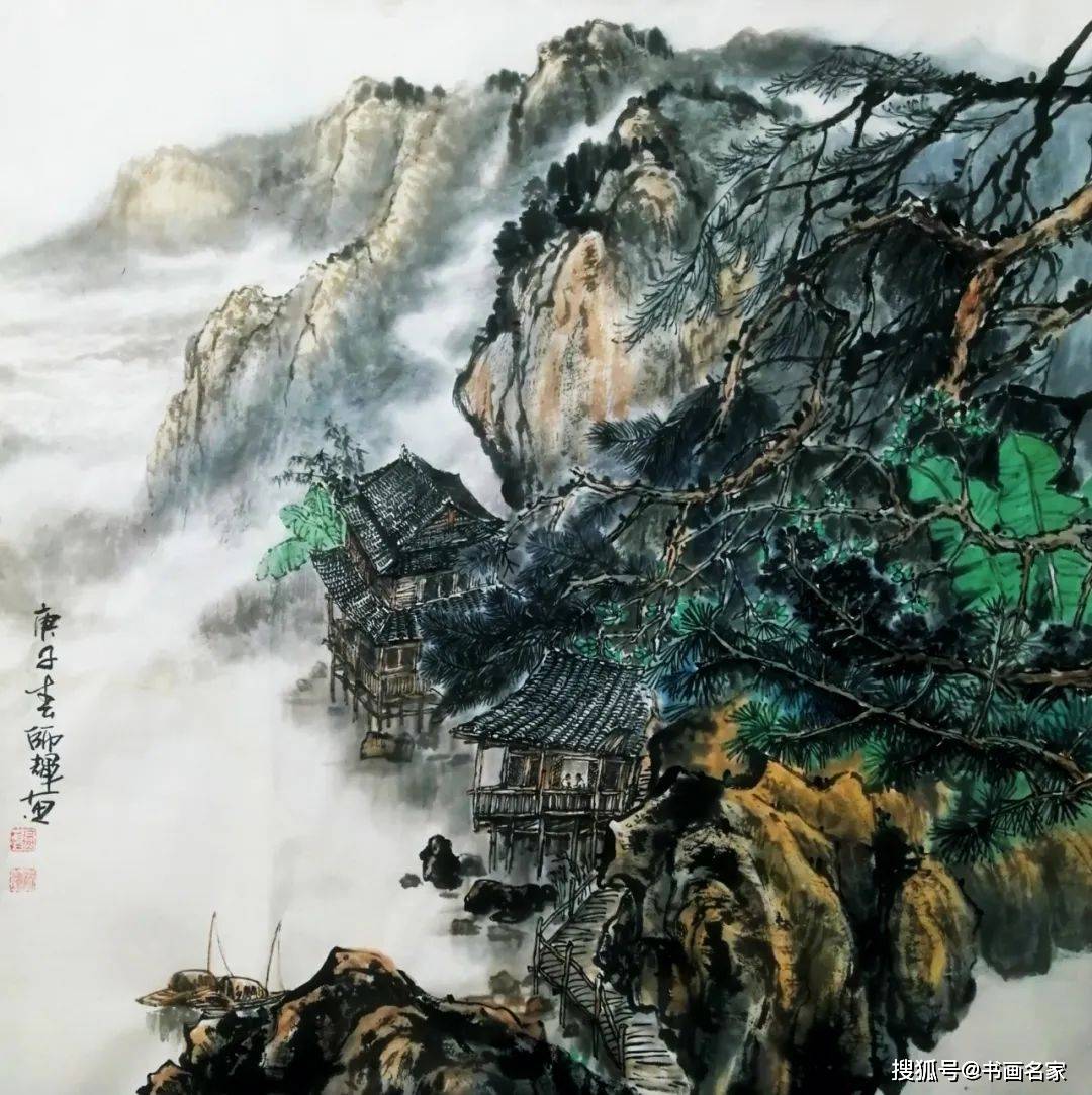 比如,今年五月,他与贵州知名画家张贵东先生等人筹划的"水墨与温泉的
