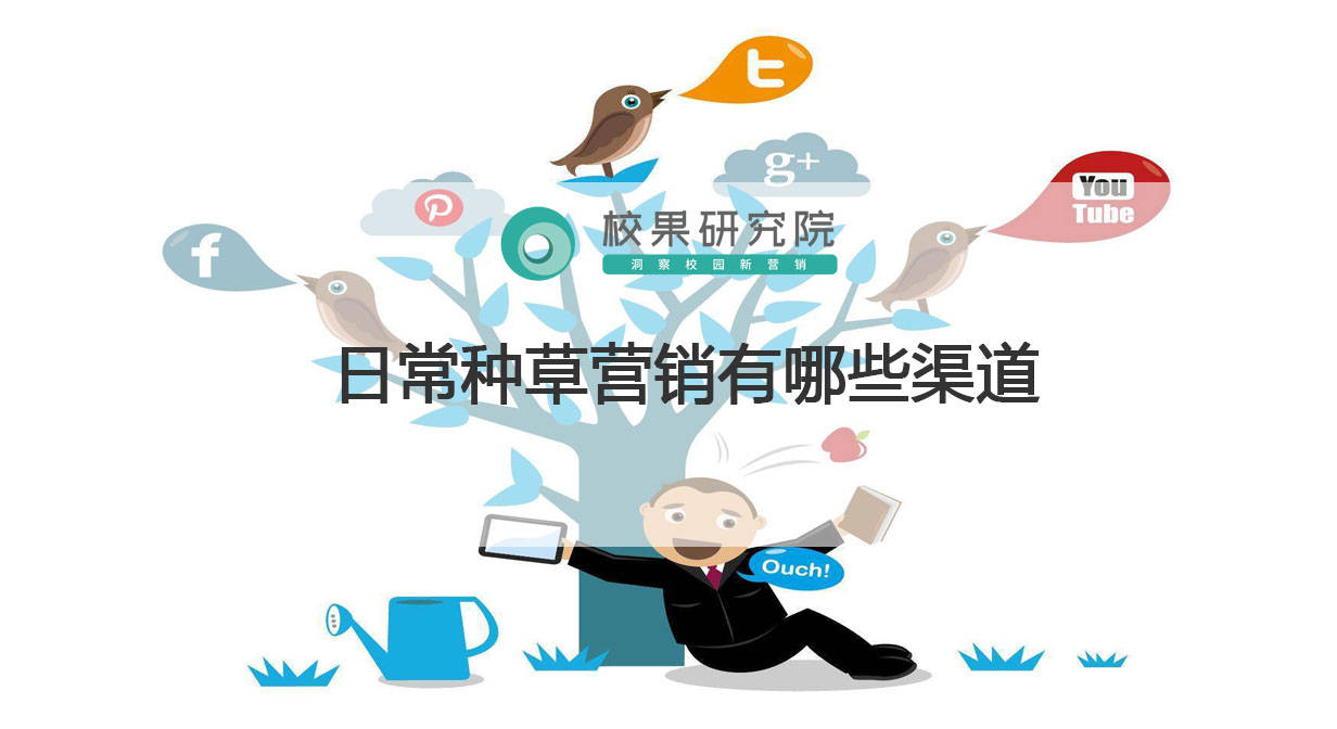 日常种草营销有哪些渠道种草本质上是一种消费模仿,从众效应驱使大众