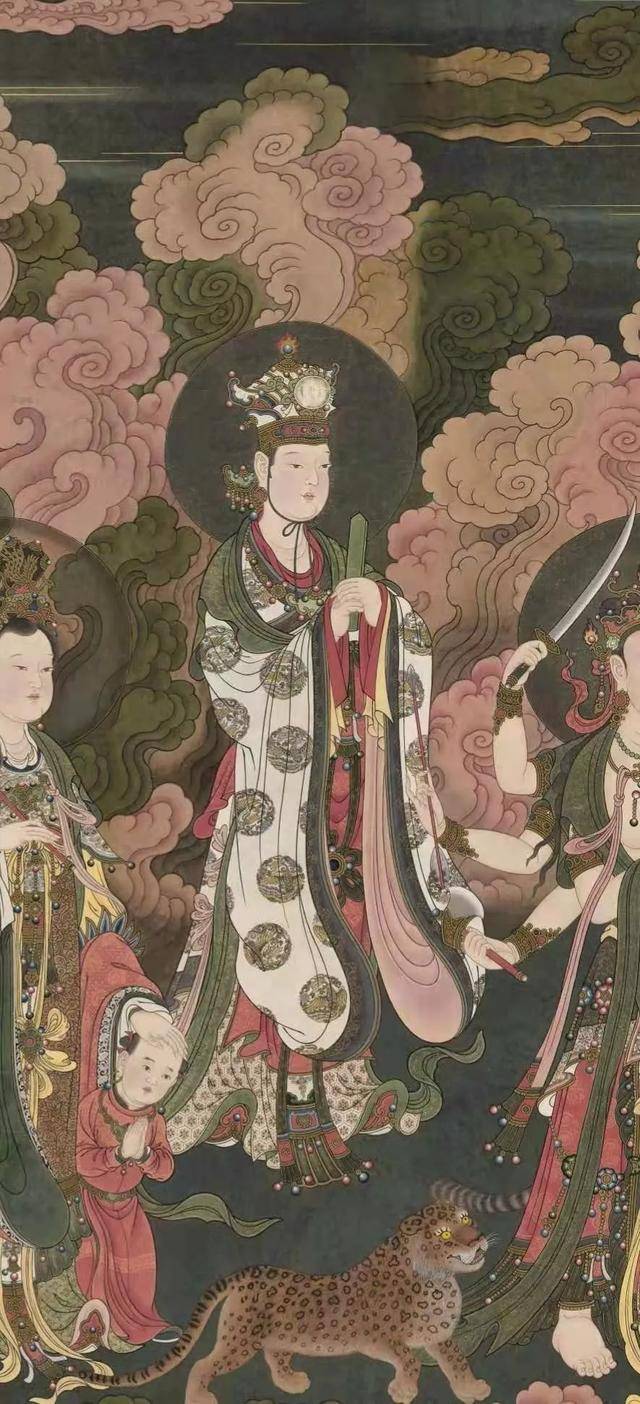 尚泰安 法海寺壁画作品临摹展
