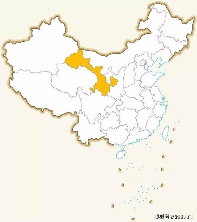 干旱的土地,漫天的风沙 以及荒凉肃杀的边关 从中国的行政区划图上看