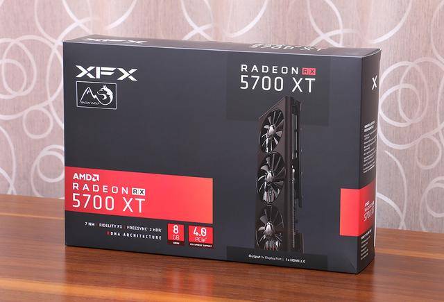 a卡也能冷又静,xfx 讯景 rx 5700xt 8g 雪狼版独立显卡上手玩