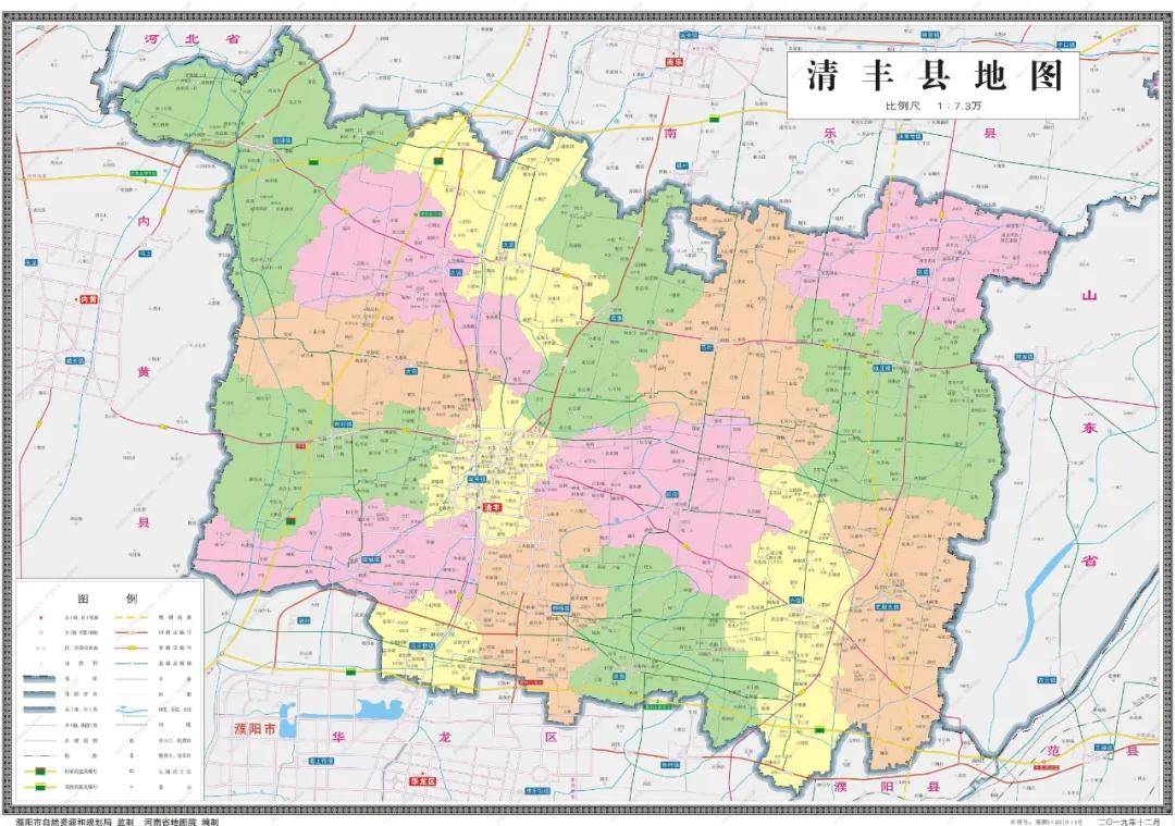 11幅最新最全濮阳市公益地图来了!