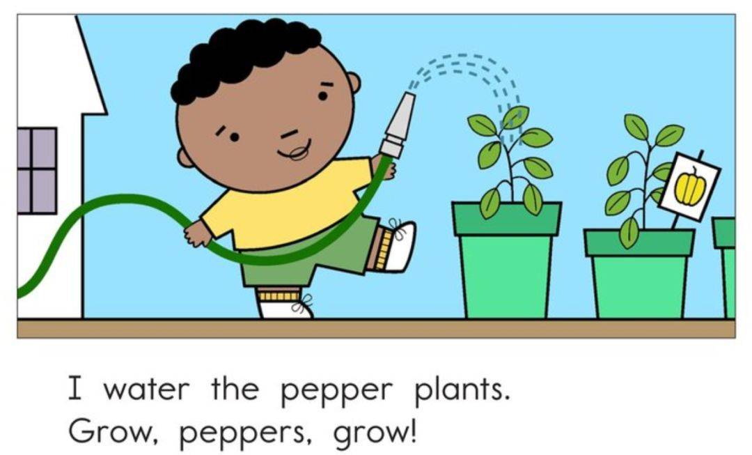 伴读| raz d:grow, vegetables, grow
