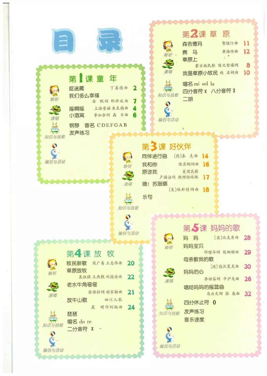 三音简谱_17音拇指琴简谱(3)