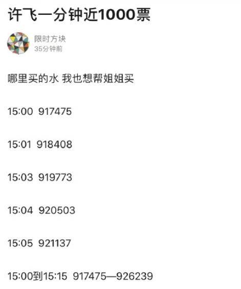 卡位|原创许飞卡位第八遗憾落选，经纪人朋友圈晒聊天记录疑似回应刷票争议