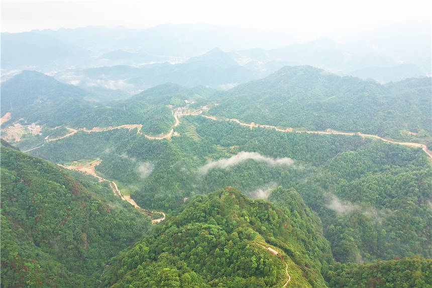 安徽大别山腹地,开启清肺之旅,全长10公里的秘境,宛若