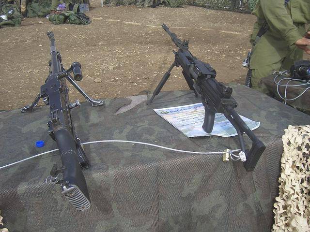 以色列内盖夫机枪,像m249又不是m249的轻机枪,印度买了一万多挺