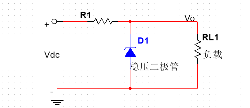 稳压二极管稳压原理与过程稳压二极管典型应用电路稳压二极管参数