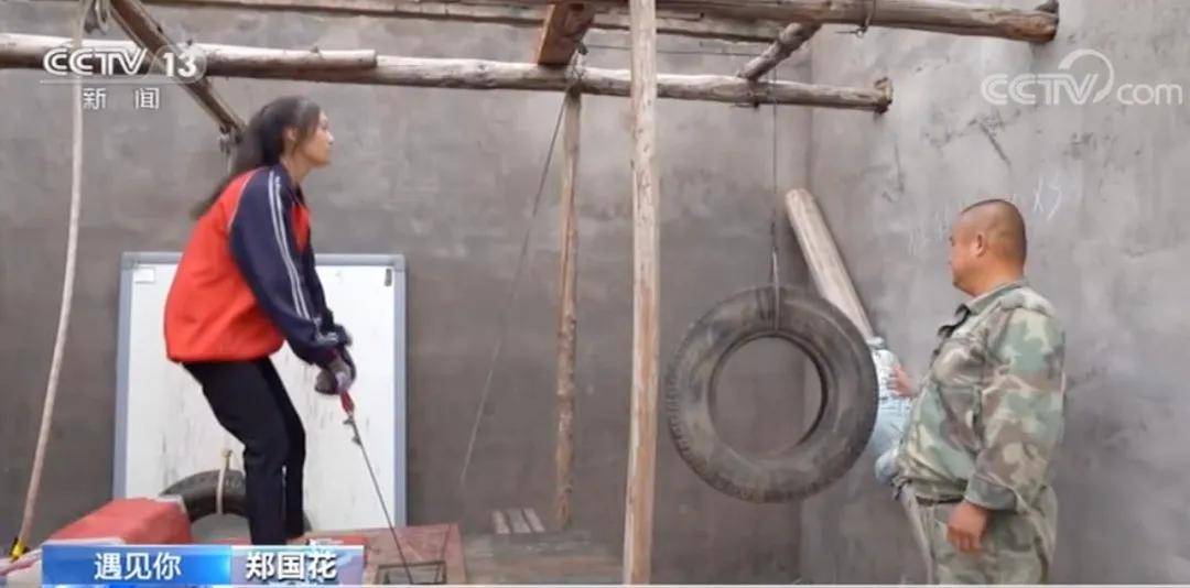 他为女儿修了一座“健身房”