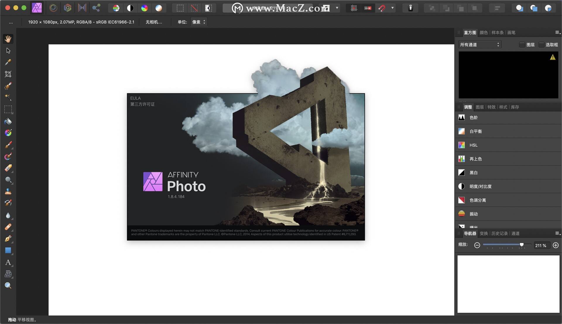 affinity photo for mac(专业修图软件) v1.8.4.184