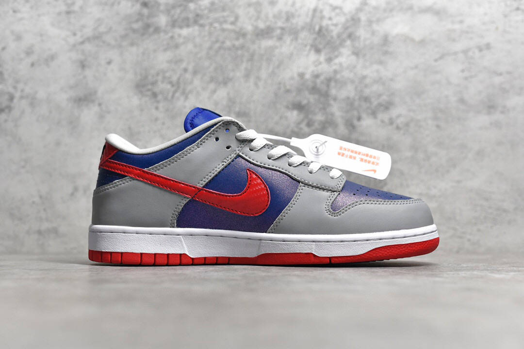 耐克nike sb dunk low pro qs"samba"桑巴科幻变色运动滑板鞋 cz2667