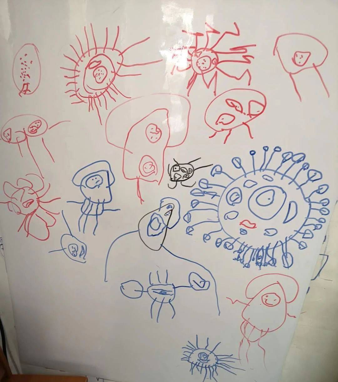 童心抗疫艺起同行致敬抗疫一线人员作品线上展播4