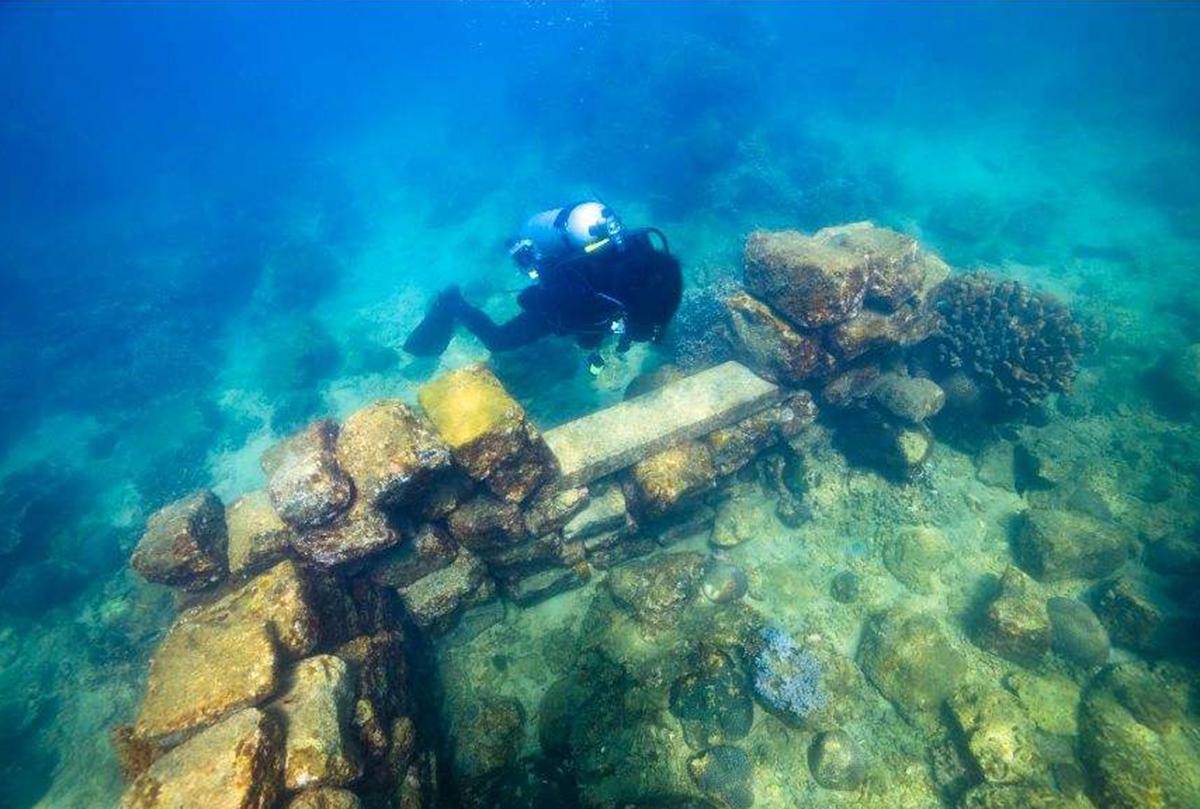 原创海南的海底突然发现72座村庄充满生活气息海底有人在居住吗