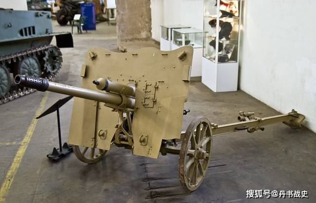 原创斯柯达kpuv vz34反坦克炮,二战前捷克生产的小强