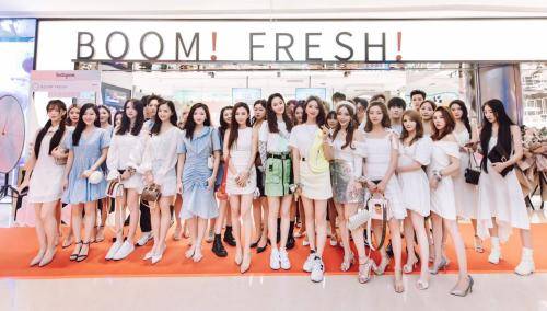 梁田|梁田刘烨加持BOOM FRESH 打造美妆零售新模式
